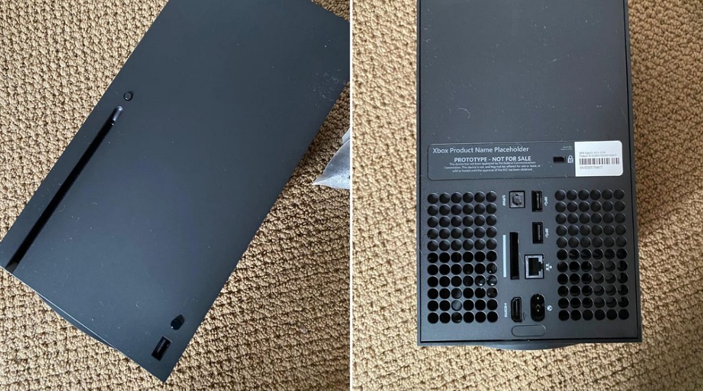 Leaked Photos Show the Back of the Xbox Series X - AMD3D